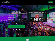 Tablet Screenshot of heureka-conference.com